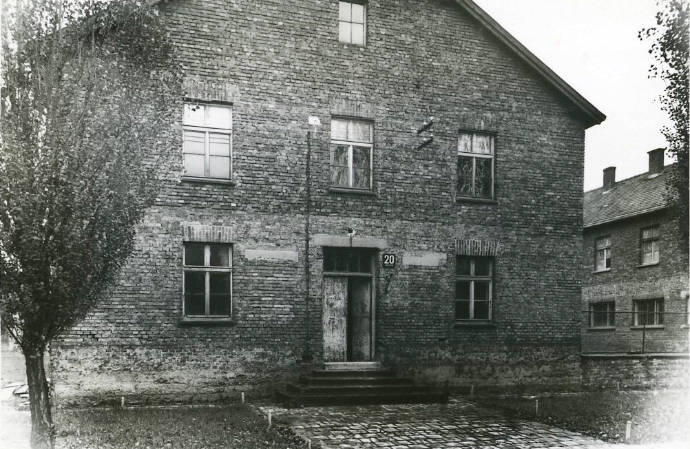 Le Block 20 en 1962. © archives du Musée d’État d’Auschwitz-Birkenau.