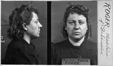 Photo anthropométrique prise le 18 mars 1940, après sa première arrestation, par le service de l’identité judiciaire. © Archives de la Préfecture de Police (APP), Paris.