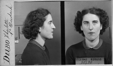 Photo anthropométrique prise le 17 mars 1942 par le service de l’identité judiciaire. © Archives de la Préfecture de Police (APP), Paris.