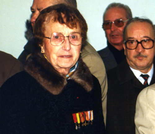 Hélène Fournier, nommée officier de la Légion d’Honneur. © Collection Carole Toulousy-Michel.