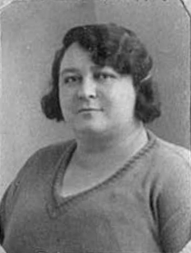 Lucienne Lebreton en 1934. © Archives de la RATP.