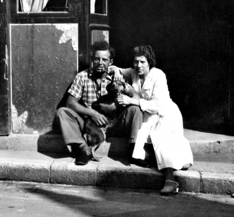 Paul et Raymonde en juin 1939. Raymonde et Paul. © Fabien Jaffredo.