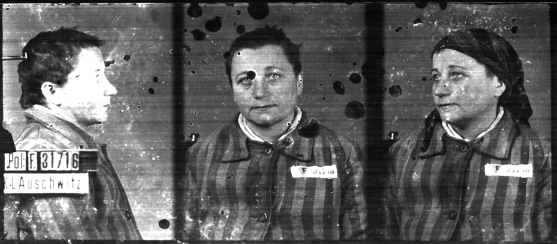 Auschwitz-I, le 3 février 1943     Musée d’État d’Auschwitz-Birkenau, Oswiecim, Pologne. Collection Mémoire Vive. Droits réservés.